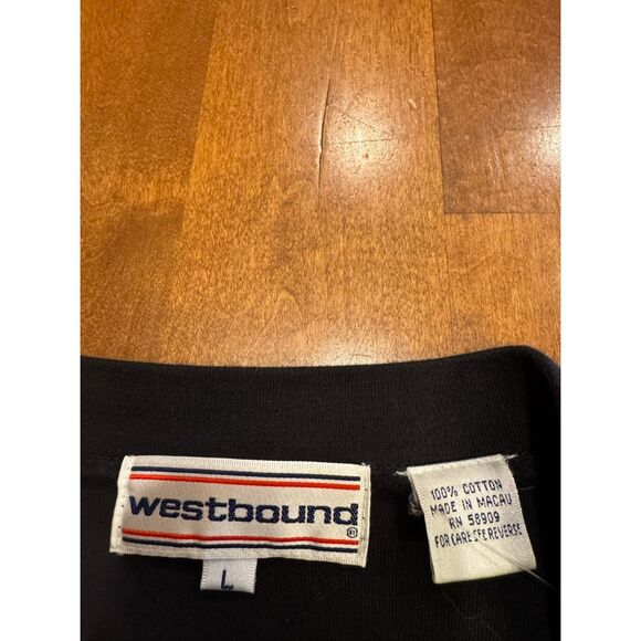 Woman’s vintage Westbound 100% cotton Christmas ugly cardigan size large - Picture 4 of 7